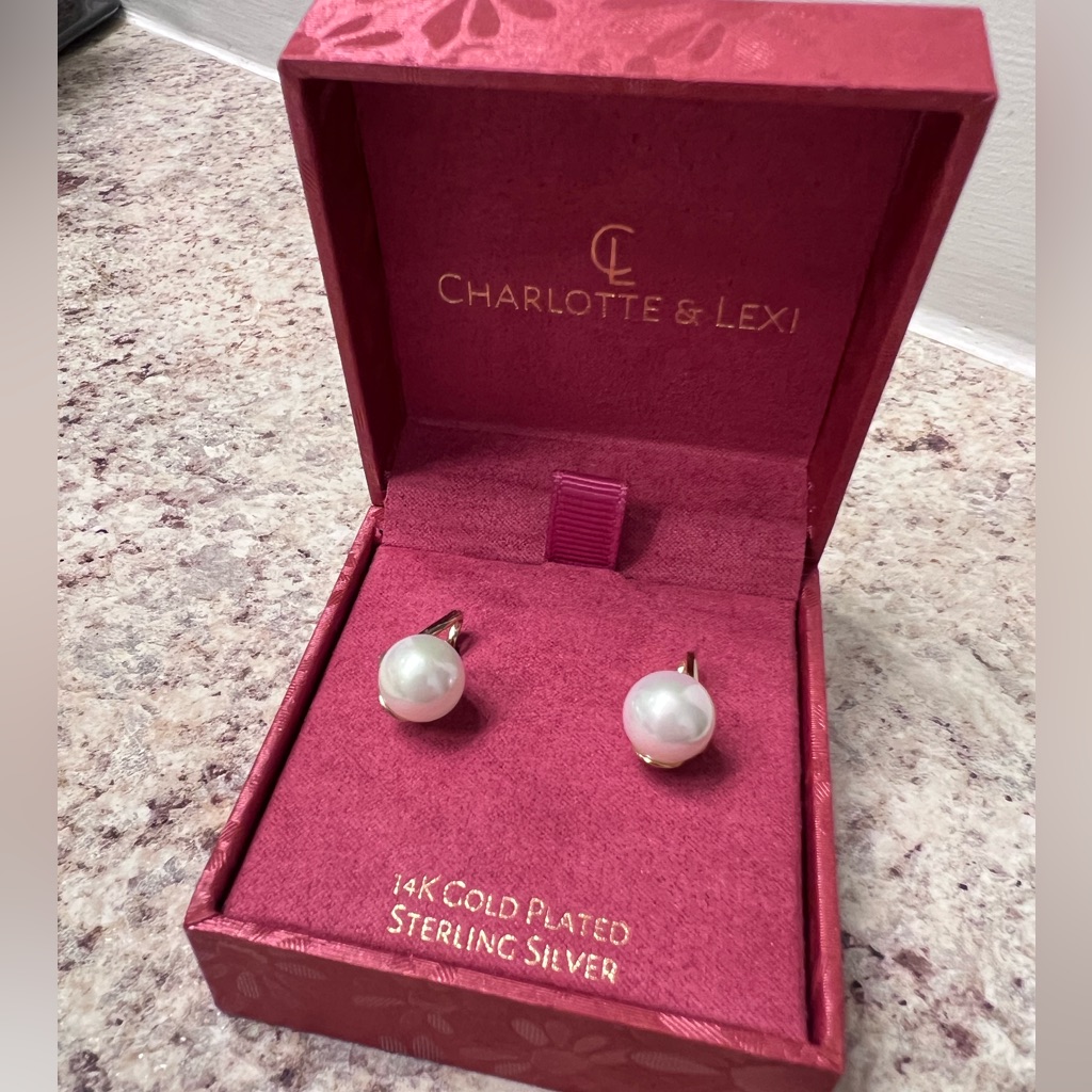 14k Sterling Silver Earrings